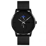 Wrist Watch Minimalist Waterproof Mens Watch