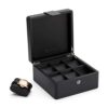 6-Slot Watch Box Organizer Collector Wooden