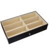 Leather Watch Box Case Organizer