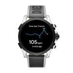 HR Heart Rate Nylon Touchscreen Smart Watch Diesel