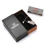 Tonnier Genuine Leather Band Analog Digital LED