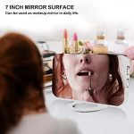 LED Mirror Electronic Clock Snooze Mode