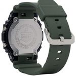 Men's Casio G-Shock Digital Black Ion-Plated Metal Bezel Camo Dial Watch