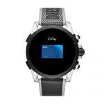 HR Heart Rate Nylon Touchscreen Smart Watch Diesel