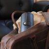 Vegan Leather Travel Watch Case Roll Organizer