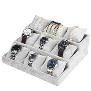 Outdoorfly Velvet 3 Layer Watch Organizer Tray Showcase