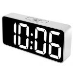 DreamSky 8.9 Inches Large Digital Alarm Clock with USB Charging Port