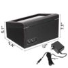 Whispering Luxury: Automatic Watch Winder for 6 Watches - Silent Elegance in Fiber Leather Storage