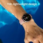 Rose Gold Smart Watch with Fitness Tracking