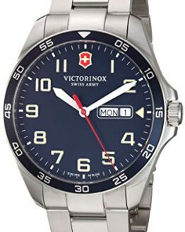 Victorinox Fieldforce Analog Quartz Watch with Stainless Steel Strap