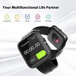Smart Watch, Virmee VT3 Plus Fitness Tracker 1.5 In HD Touch Screen