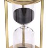 SuLiao Hourglass 60 Minute Sand Timer Metal Antique Sand Clock