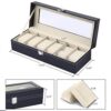 Watch Organizer, Ohuhu 6 Slot Watch Box PU Leather