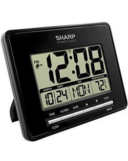 Auto Set Digital Alarm Clock Atomic Accuracy