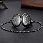 Retro Vintage Quartz Roman Numerals Pocket Watch