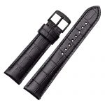 WOCCI Alligator Embossed Leather Watch Band 22mm
