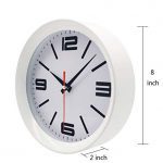 Bathroom Silent White Wall Clock