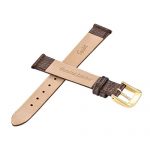 Watch Band 11mm Brown Fine Cowhide Replacement Strap