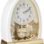 Joyful Crystal Pearl Musical Mantel Clock