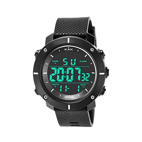 Riforla Mens Watches, Fashion Digital Watch, High-End Military Watch