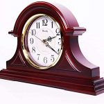 12-Inch Mantel Clock with Silent Quartz Movement – Perfect Home Décor