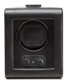 WOLF Heritage Single Watch Winder with Cover