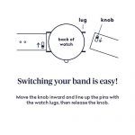 Grey Easy Change Replacement Soft Silicone Rubber Watch Band