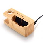 Bamboo Wood USB Charging Desk Station