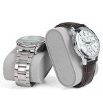 SONGMICS 12-Slot Watch Box, Watch Holder with Glass Lid