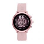 Blush/Pink Michael Kors MKGO Touchscreen Aluminum and Silicone Smartwatch