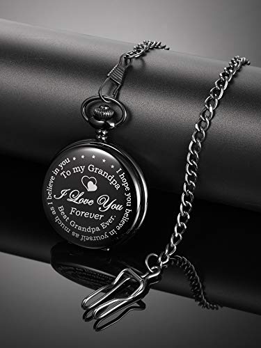 41y4bWPi0eL Hicarer Pocket Watch I Love You Forever
