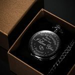 Hicarer Grandfather Pocket Watch for Father's Day Christmas Birthday