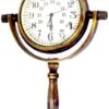 Timeless Elegance Meets Nautical Charm: The Classic Marine Desk Shelf Clock