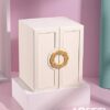 Watches Case with 5 Drawers White