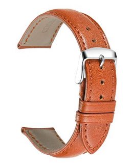 iStrap Genuine Calfskin Leather Watch Band Padded Replacement
