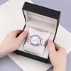  Watch Gift Box Black PU Leather Single Watch Gift Case