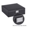 Elegant Necklace Organizer Box: 12 Compartments for Chains and Bracelets - The Perfect Jewelry Storage Solution