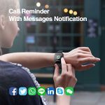 Smart Watch for Android and iOS,Heart Rate Monitor with Pedometer
