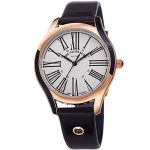 Leather Dial Strap Watch Bruno Magli Blue Italian