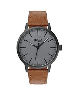 Brown  Hugo Boss Watch with Leather Strap