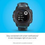 Garmin Instinct Solar Surf, Solar-Powered Rugged Outdoor Smartwatch