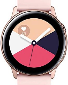 Rose Gold Smart Watch with Fitness Tracking