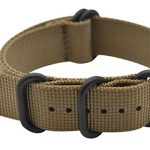 Watch Band Nylon Material Strap and High-End Black Buckle