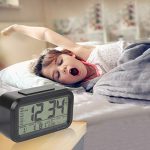 Large Display Digital Alarm Night Light Clock