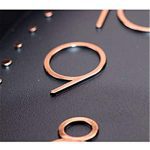 Kitchen Rose Gold Wall Clock