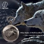 Embrace Unity and Loyalty with the Direwolf Pattern Pocket Watch – A Unique 'Game of Thrones' Inspired Timepiece