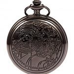Vintage Bronze Doctor Who Retro Dr. Who Quartz Pocket Watch