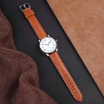iStrap Genuine Calfskin Leather Watch Band Padded Replacement