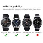 [2+1 Pack] Compatible Samsung Galaxy Watch 46mm/ Gear