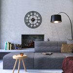 SOCIAL DISTANCING Wall Clock 18 inch Decorative Clocks